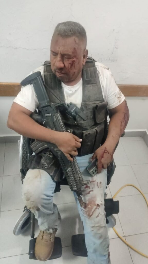 Víctimas del atentado contra policías en Tlajomulco